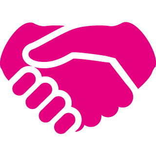 握手のアイコン